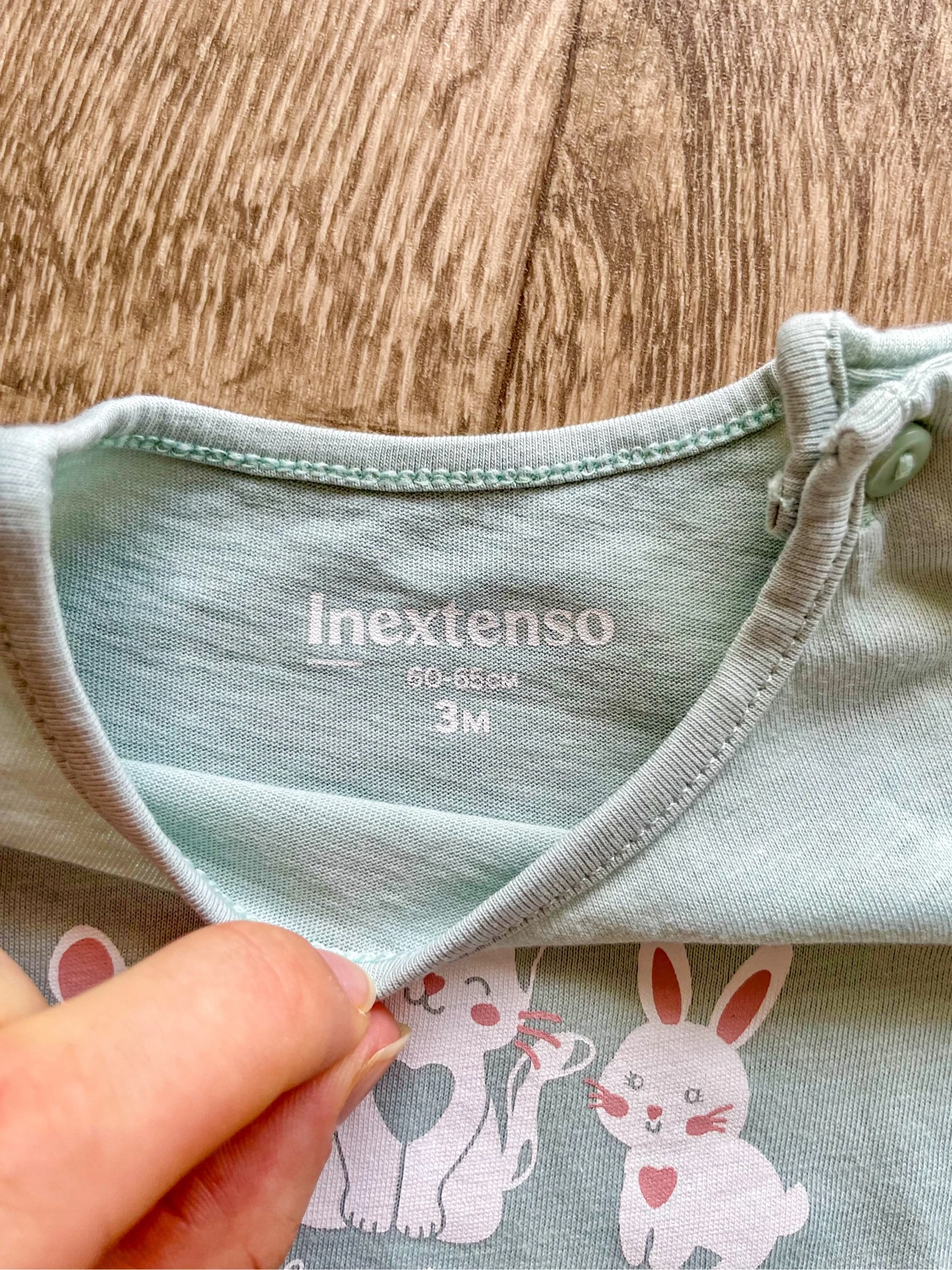 Set lange mouw t-shirts voor babymeisjes maat 3 maanden – photo 12